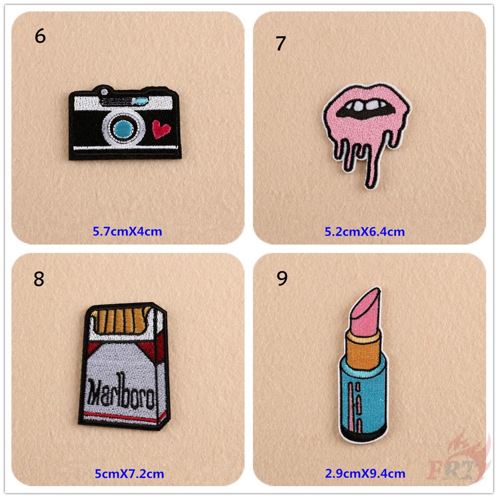 Miếng dán patch ủi với họa tiết thêu（☸ VSCO Patch ☸）