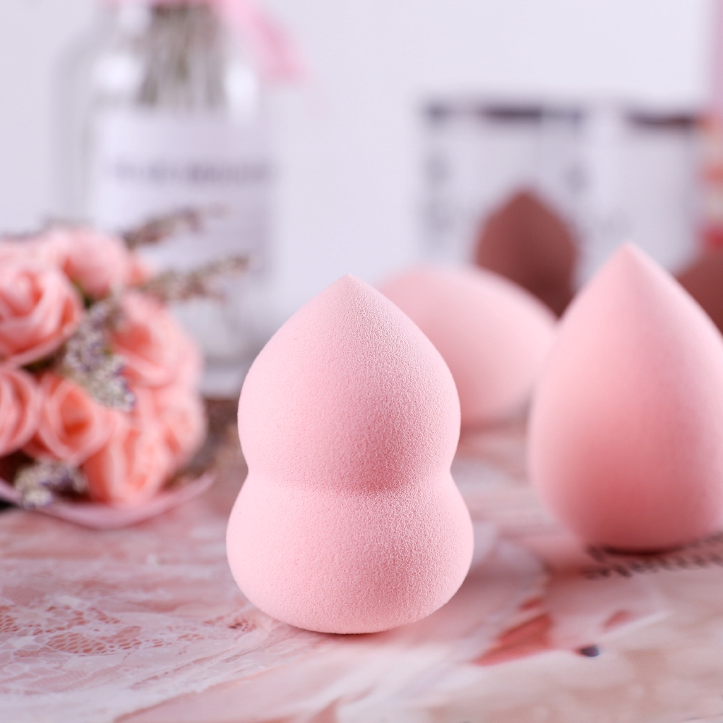 [Hàng mới về] Mút xốp trứng trang điểm hình giọt nước đánh phấn nền làm đẹp cho nữ