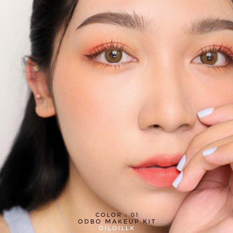 Set [Son-Mắt- Má -Mày] Odbo Makeup Kit OD1037 | BigBuy360 - bigbuy360.vn