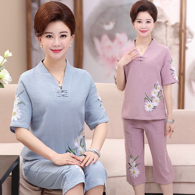Bộ đồ trung niên nữ