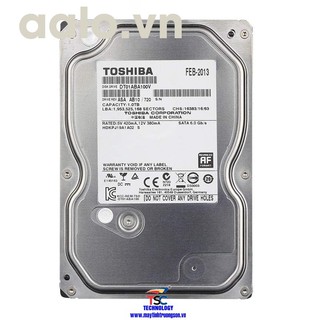 Ổ cứng Toshiba HDD 6TB | dùng cho máy tính bàn/ Camera