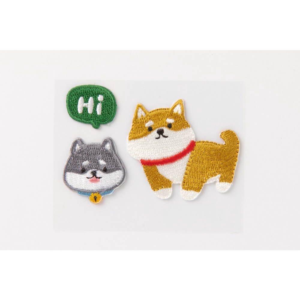 Set Miếng Dán Deco Sticker ARTBOX Hàn Quốc Hình Cặp Đôi Cún Shiba