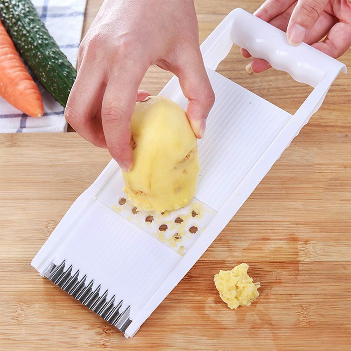 [Tổng Kho Sỉ] Bộ Dao Gọt Bào Vỏ, Bàn nạo Sợi Rau Củ - Trái Cây - Hoa Quả 5 IN 1 - Chất Liệu Cao Cấp