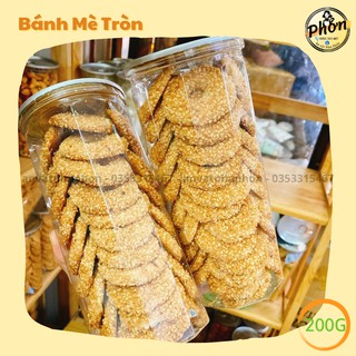 [HOẢ TỐC] Bánh Mè Tròn Hủ 200G - Ăn Vặt Nhà Phởn