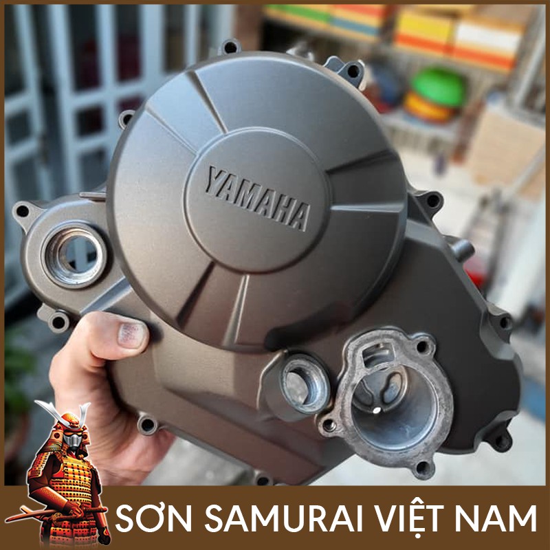 Màu Xám Mờ Sơn Samurai - Combo Sơn Xịt Samurai Màu Xám Khói H749