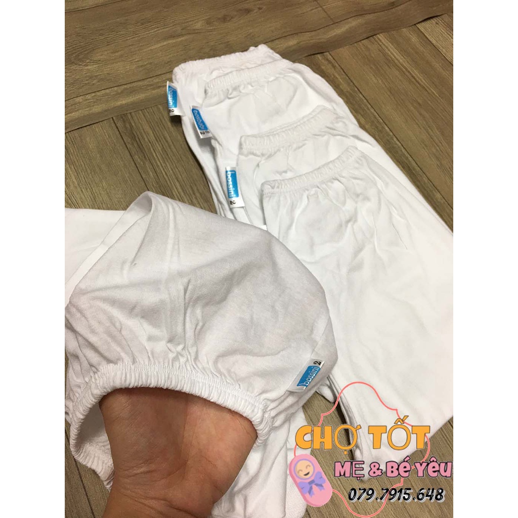 [CHẤT ĐẸP] QUẦN DÀI ỐNG BO CHO BÉ SƠ SINH , QUẦN COTTON DÀI BO ỐNG (quần sơ sinh-20kg)