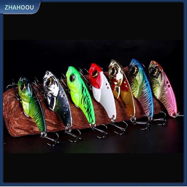 ☃Nhà☃ Mồi Câu Cá Giả Cao Cấp Bằng Hợp Kim Kẽm Đính 2 Lưỡi Câu 7g/14g