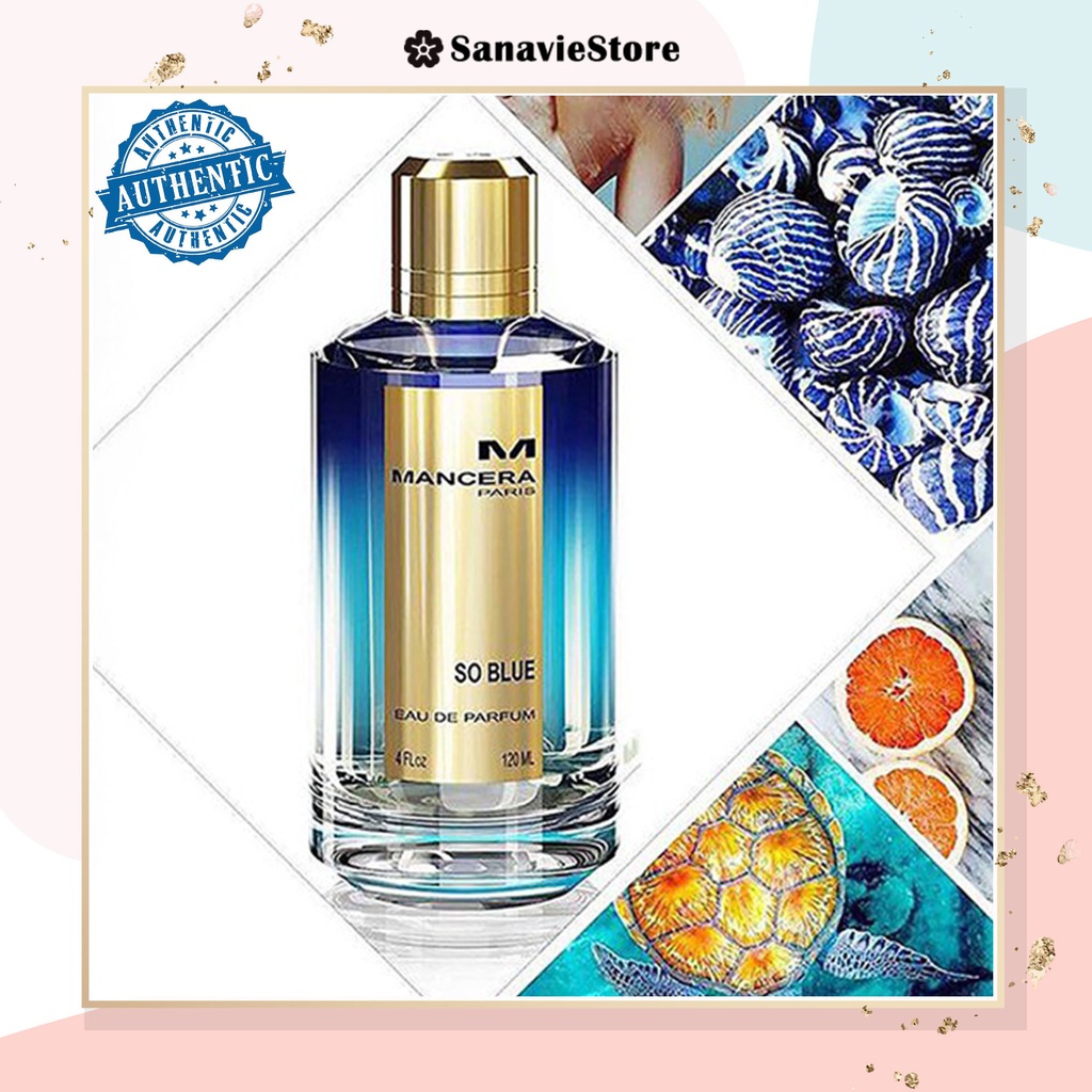Nước Hoa Mancera Paris So Blue EDP, Mẫu Thử 2ml, 5m, 10ml  Nước Hoa Unisex Chính Hãng