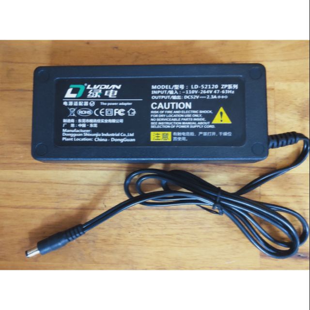Nguồn 52V-2.3A 120W cho switch POE