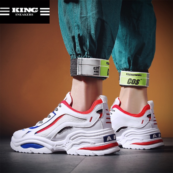 Giày Thể Thao Nam Trắng (KING SHOES) MÃ G61TXD