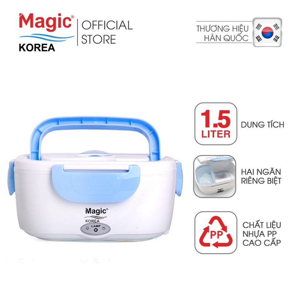 Hộp cơm điện hâm nóng Magic Korea A03 (Cam)