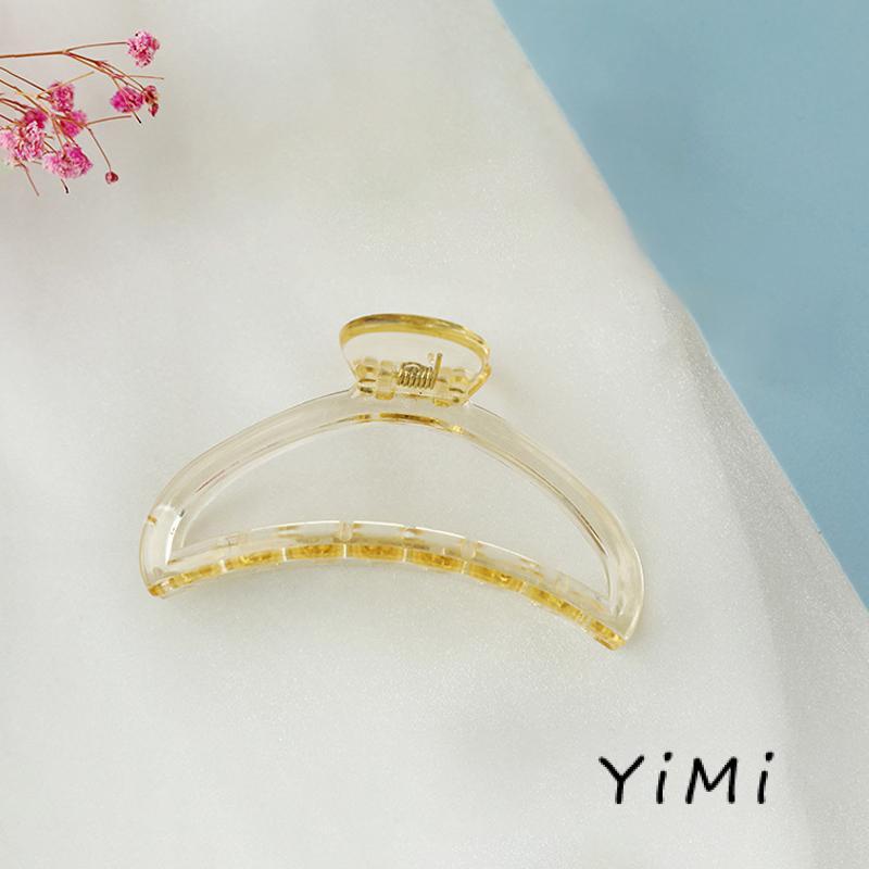 Kẹp tóc hình cá mập trong suốt đáng yêu cho bé gái