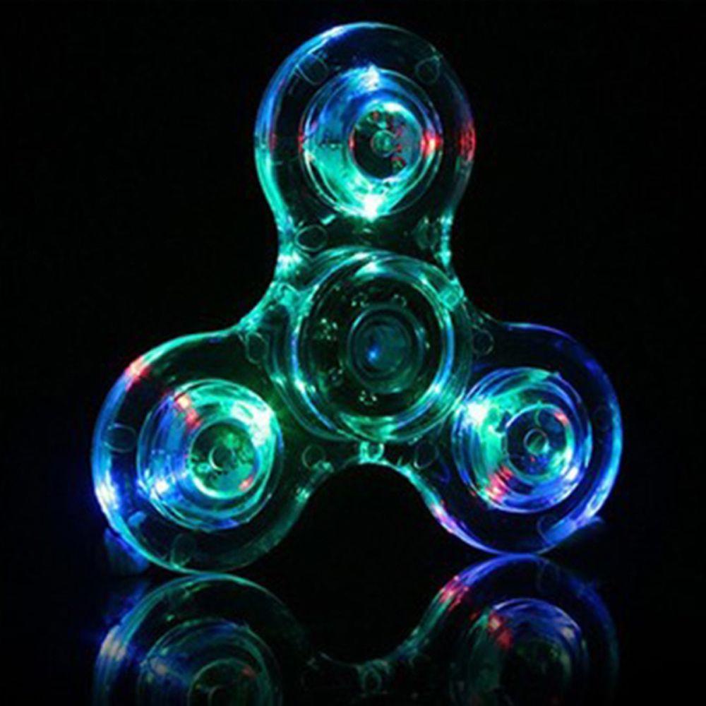 YIYU Con Quay Đồ Chơi Fidget Spinner TYLER1 Có ĐèN LED PháT SáNg Trong SuốT