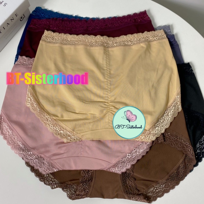Quần lót nữ  Sister hood 1408 chất vải lanh mềm phối ren cao cấp, co dãn 4 chiều, tạo cảm giác thoải mái