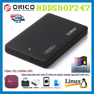 Ổ CỨNG DI ĐỘNG ORICO 1TB USB 3.0 kết nối Smartphone