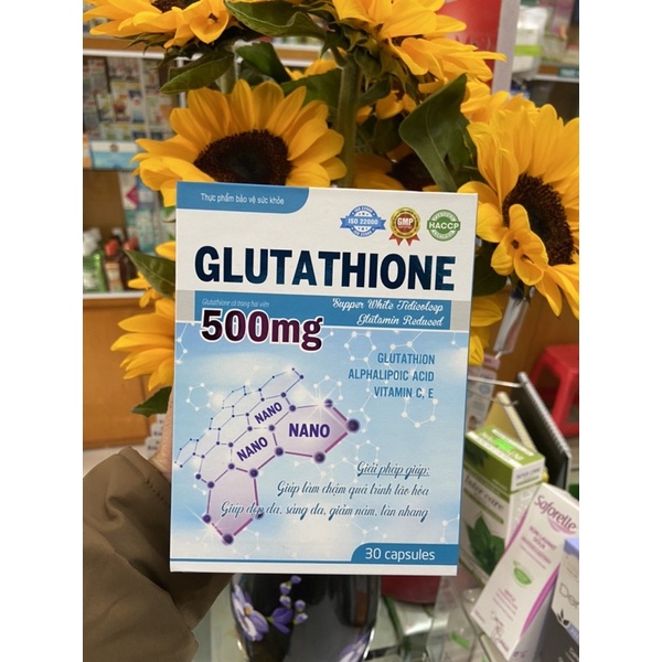 Viên uống Glutathione 500mg /VTM C/E