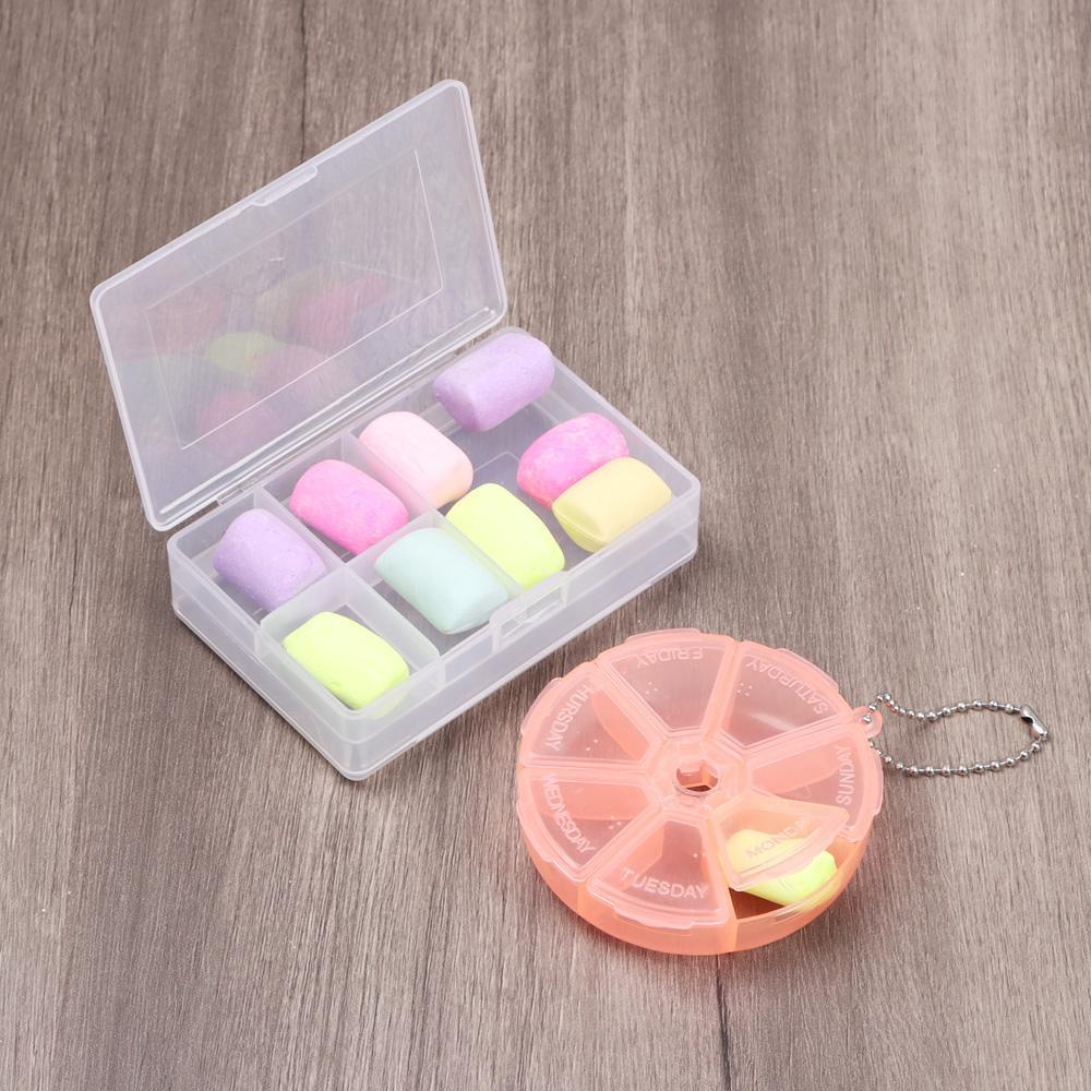 CACTU Hộp Nhựa Đựng Thuốc 13 Ngăn Tiện Lợi