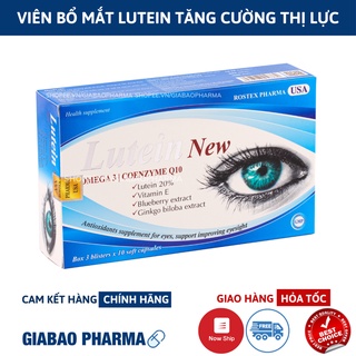 Mã COSDAY giảm 8% đơn 150K Viên uống bổ mắt LUTEIN NEW tăng cường thị lực