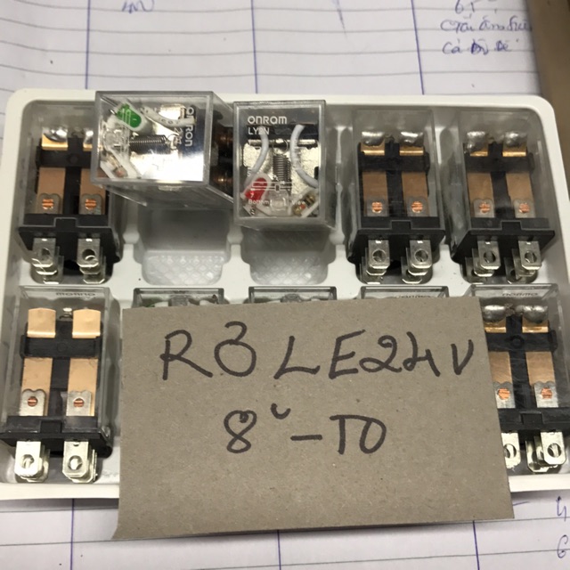 Rơ le 24v - 8 chân to