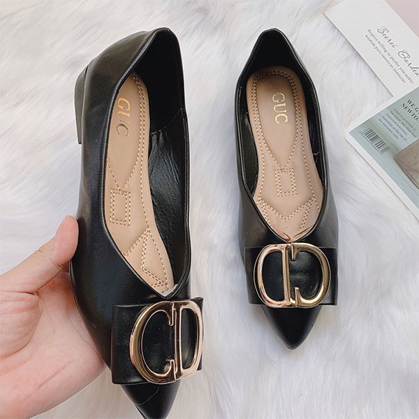 Giày nữ đế bệt CD sang trọng giá rẻ - B294 | BigBuy360 - bigbuy360.vn