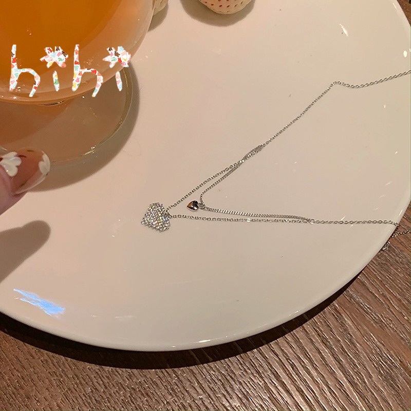 Vòng cổ Mặt Hình Vỏ Sò Đính Đá Thời Trang Cho Nữ