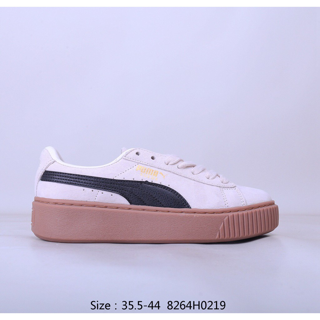 Order 1-2 Tuần + Freeship Giày Outlet Store Sneaker _PUMA Basket Platform MSP:  gaubeaostore.shop