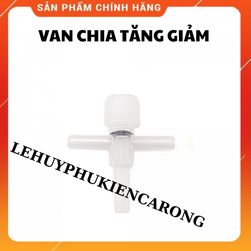Van Oxy, Van Chia, Van Khóa, Van Thẳng Điều Chỉnh Tăng Giảm Và Nối Khí Chia Dây Oxy 4 Li 5 Li Cho Hồ Cá Cảnh