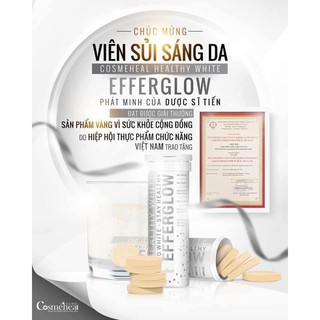Viên sủi truyền trắng da EFFERGLOW Cosmeheal