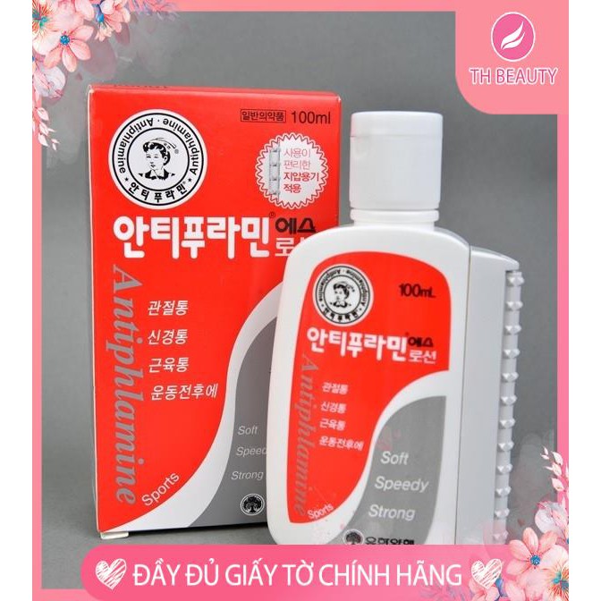 <THẬT 100%> Dầu nóng Hàn Quốc Antiphalamine