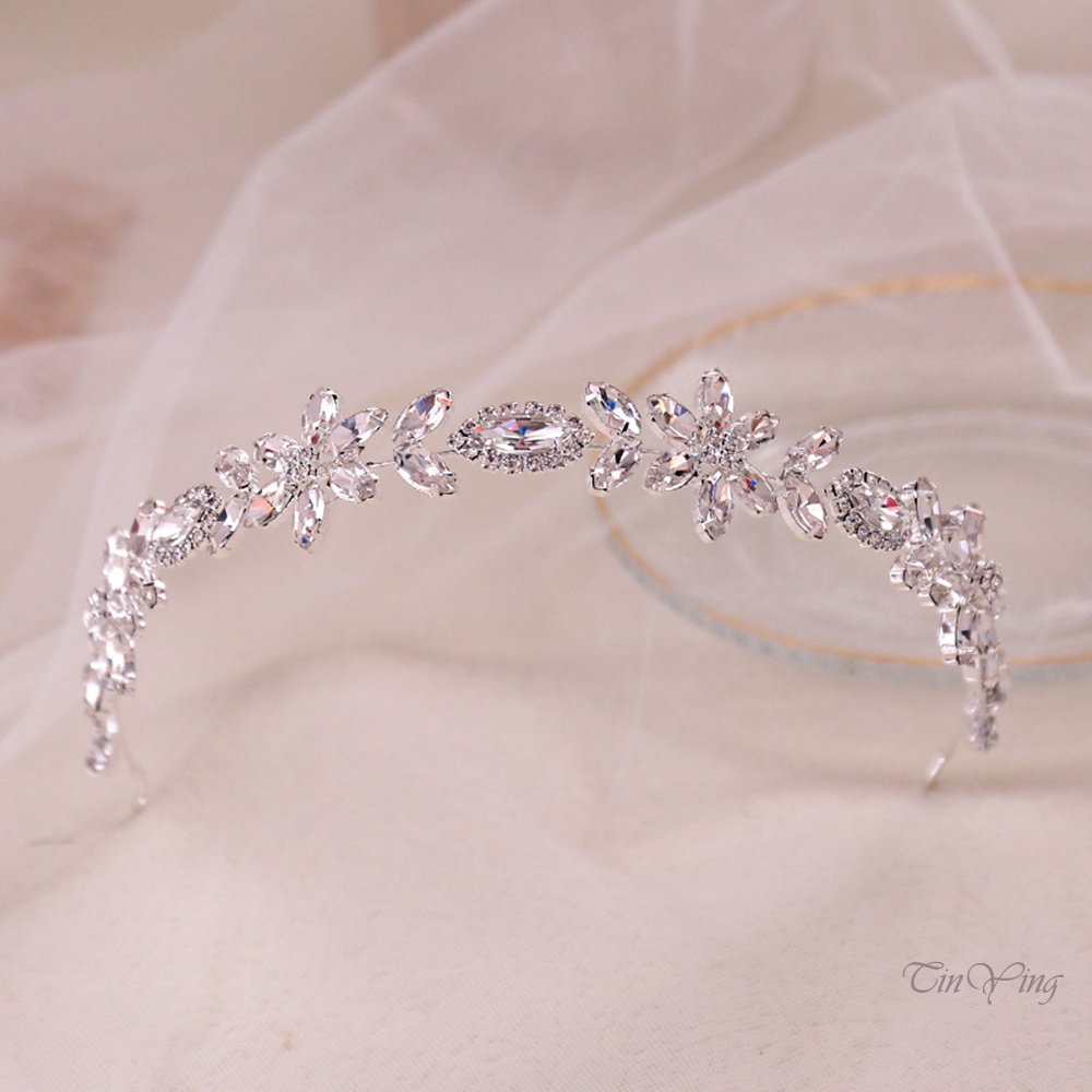 Băng đô cài tóc GETNOIVAS ổn định mạ màu sắc trang trí cho váy cưới