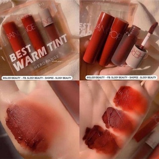 Set 3 thỏi son Herorange Warm &Cool