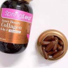 Viên collagen Spring Leaf Inner Beauty collagen 6-in-1 180v