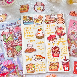 Set 40 Sticker Hoạt Hình Dán Trang Trí