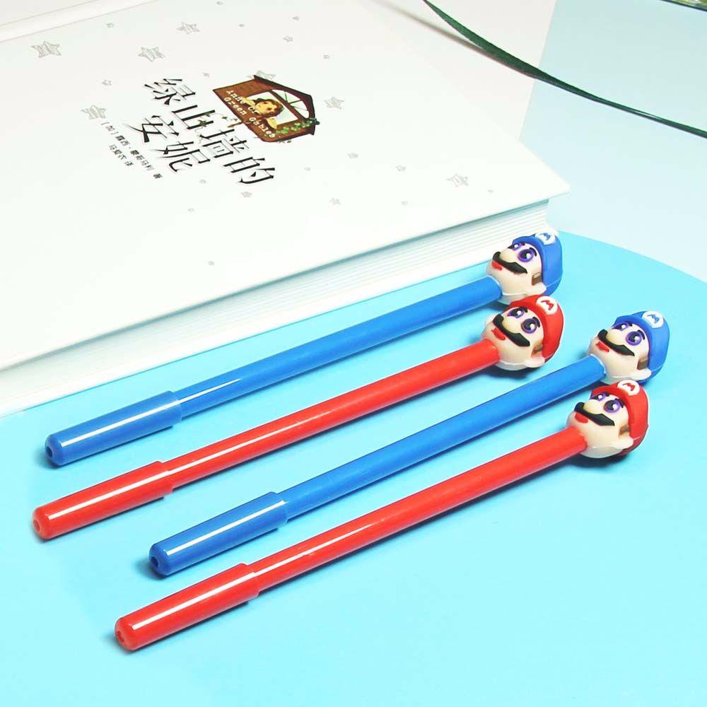 Bút Mực Gel Ngòi 0.5mm In Họa Tiết Hoạt Hình Dễ Thương Cho Học Sinh