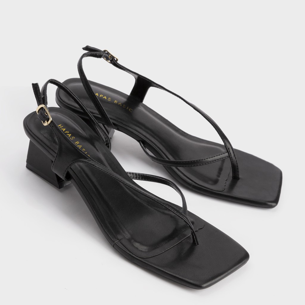 [Mã FABMO2 giảm 15%]Dép Nữ Sandal Xỏ Ngón Gót Vuông HAPAS - SD559