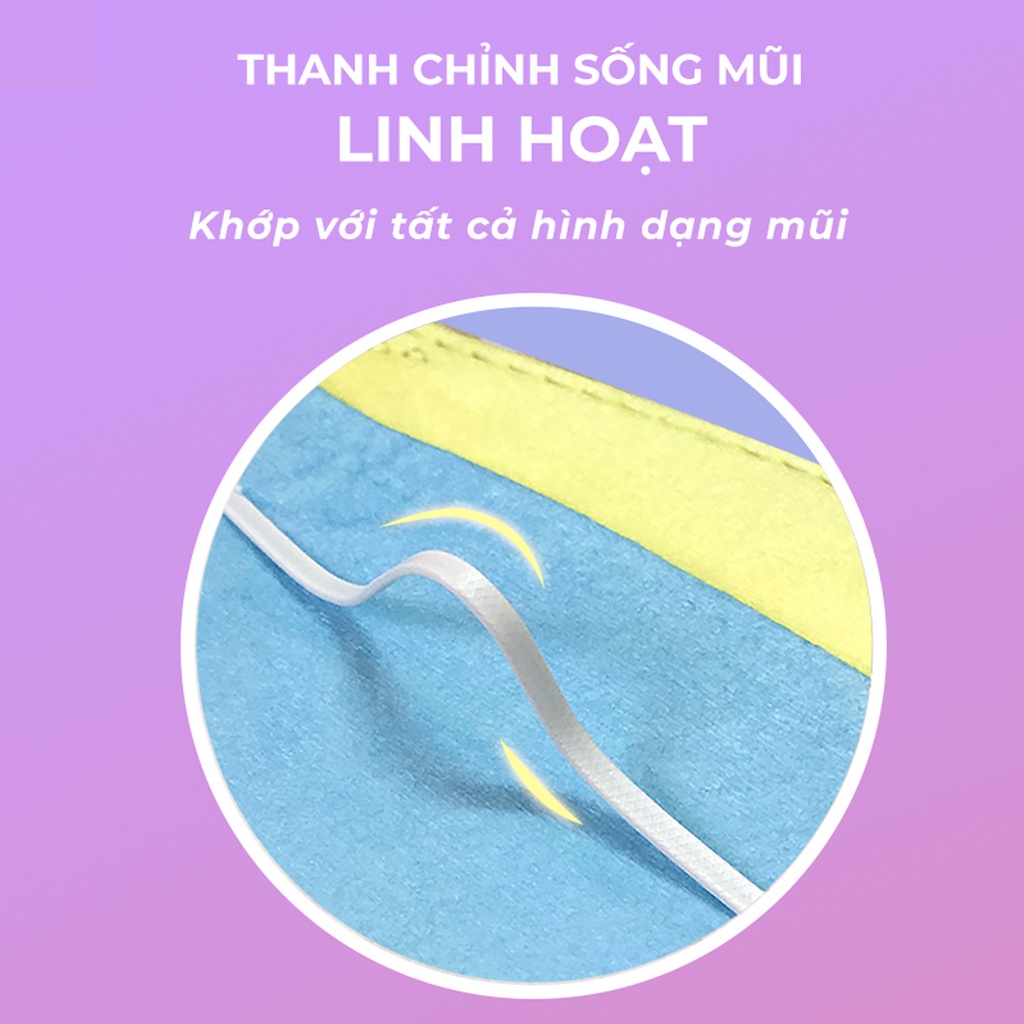 Khẩu trang hình Blamor màu đen hình mặt trăng khuyết 4 lớp B011 HÌNH 13