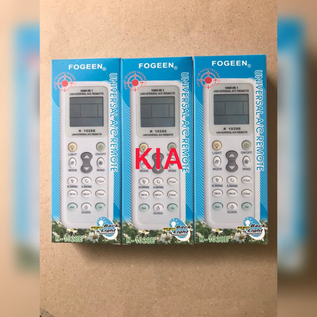 REMOTE MÁY LẠNH ĐA NĂNG FORGEN K-1028E - ĐIỀU KHIỂN ĐIỀU HÒA ĐA NĂNG FORGEN K-1028E