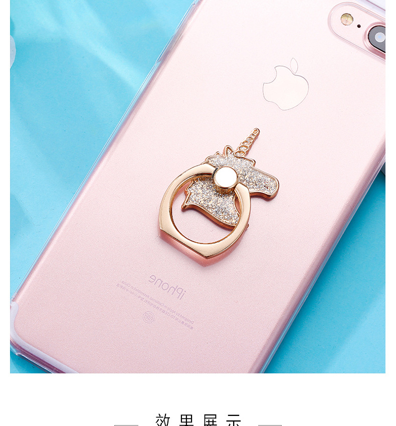 New Delicate Cute Animal Unicorn Elephant Rabbit Alpaca Cell Phone Ring Holder Desktop Phone Buckle Dây điện thoại di động | BigBuy360 - bigbuy360.vn