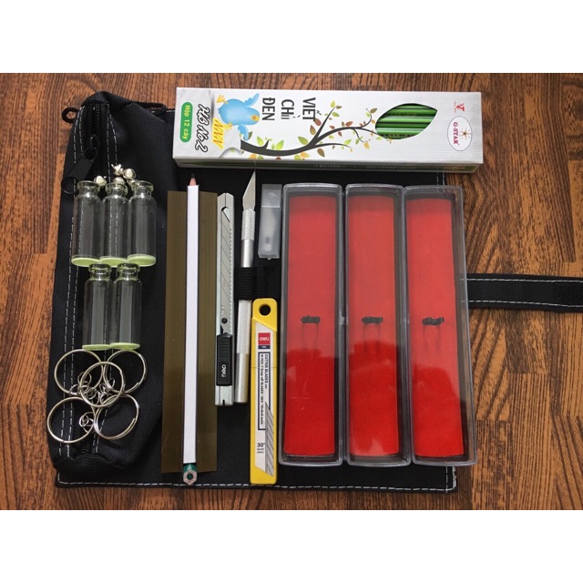 Combo dụng cụ khắc bút chì