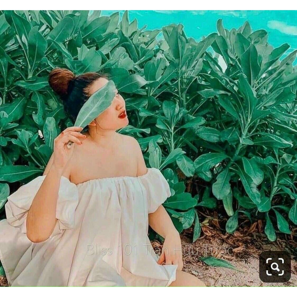 Áo trễ vai, áo hở vai nữ đẹp bèo TAY PHỒNG RỘNG dễ thương, mặc đi chơi