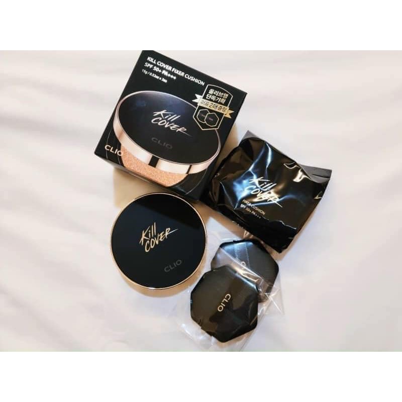 Set phấn nước kill cover CLIO