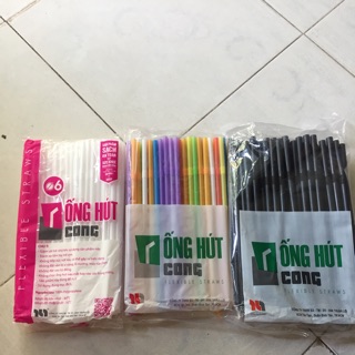 Ống cong phi 6( Đen, Màu, Trắng)