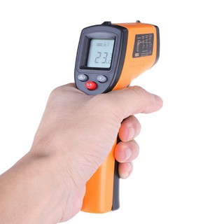 Súng đo nhiệt độ bằng tia hồng ngoại không tiếp xúc GM320 -50~380 độ