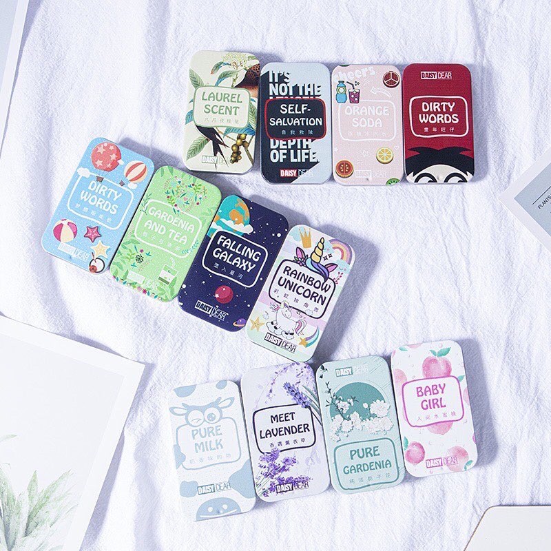 [ĐƯỢC CHỌN 12 MÙI] Nước hoa khô mini dạng sáp Daisy Dear mùi hương trái cây nhiệt đới thơm lâu quyến rũ dùng cho nam nữ | BigBuy360 - bigbuy360.vn