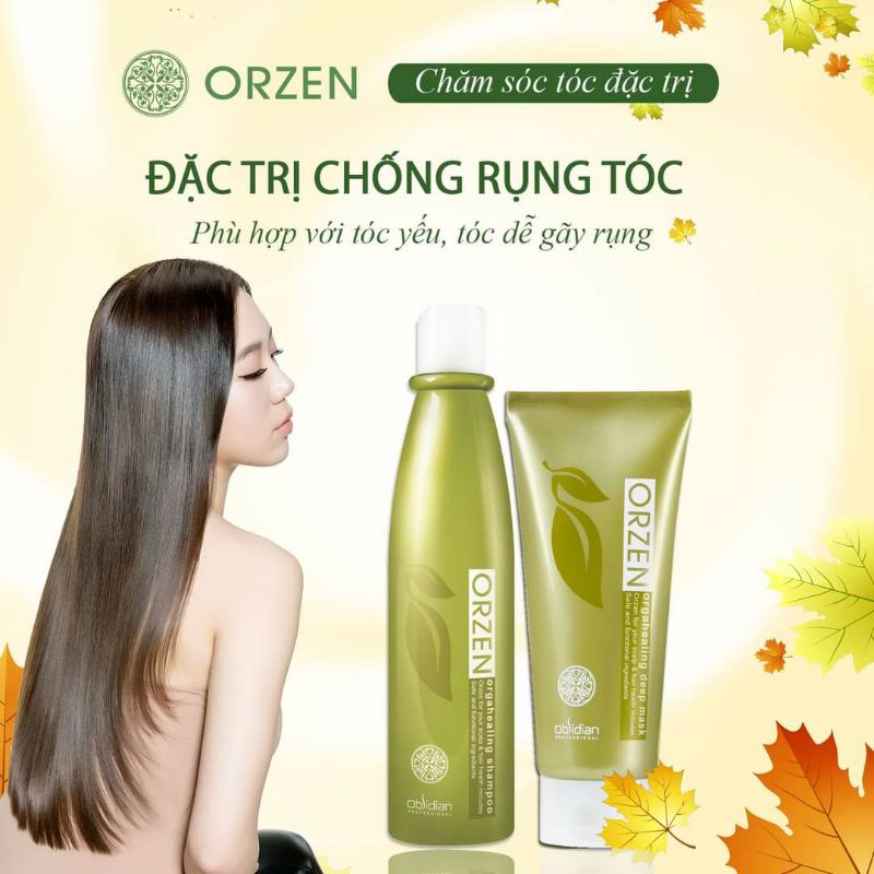Dầu gội Orzen-Orgahealing Shampoo Obsidian