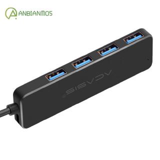 4 ports extension adapter usb 2.0 3.0 compact portable high speed support multipe usb decice hub pc