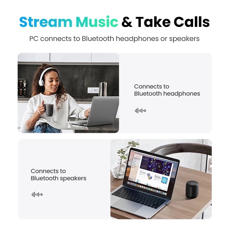 USB Bluetooth 5.3 chính hãng Ugreen