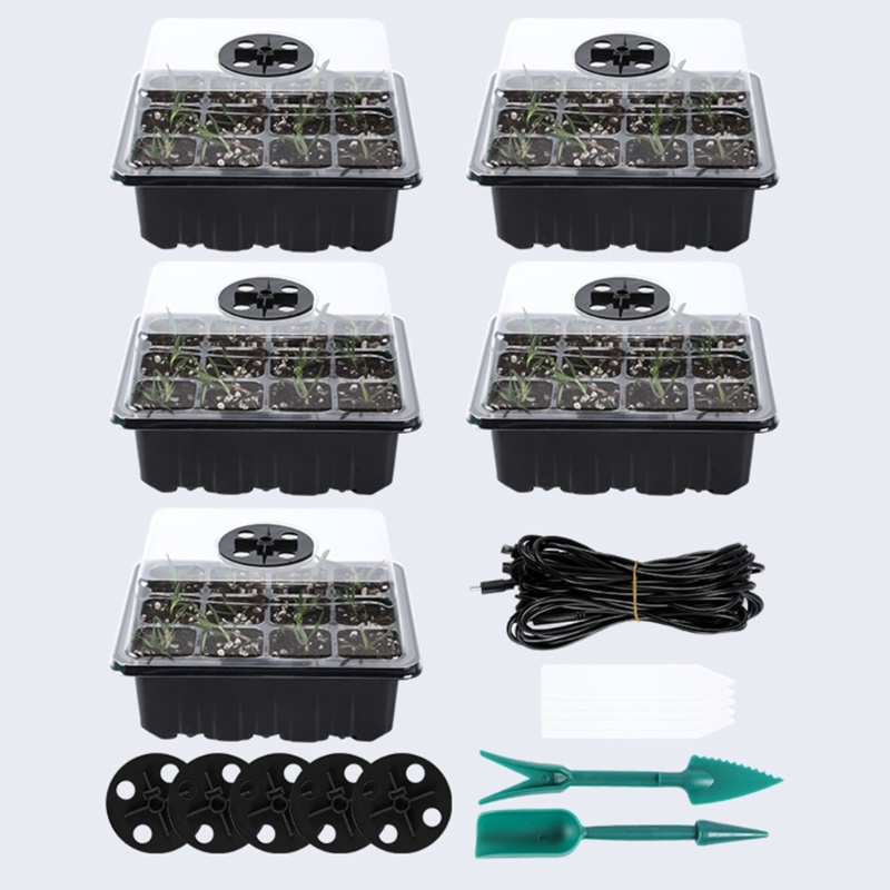 Khay Gieo Hạt Trồng Cây Có Đèn Led Tiện Dụng Cho Sân Vườn