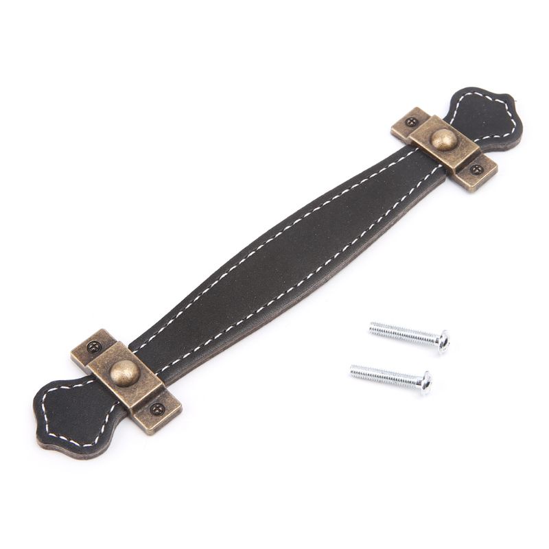 Tay Nắm Cửa Tủ Bằng Da PU Mềm Tiện Dụng Cho Gia Đình