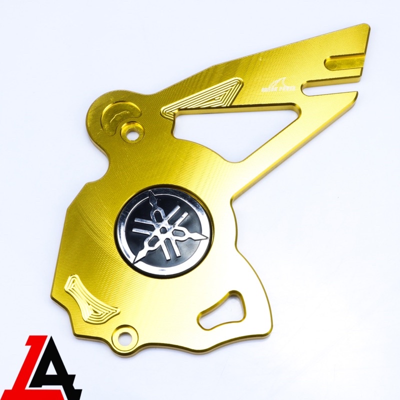 Ốp che nhông Exciter 150 nhôm CNC gắn logo YA